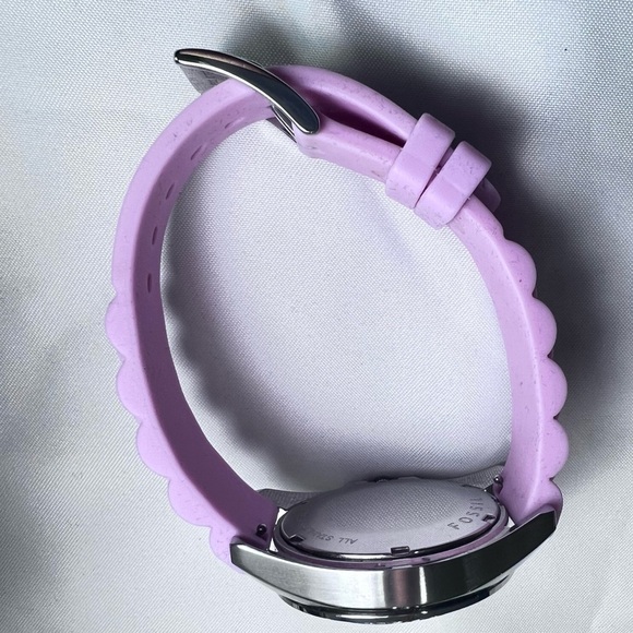 Fossil Women's Pink Watch with Crystal Bezel - Picture 10 of 11